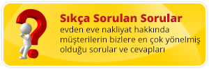 Ankara Evden Eve Sıkça Sorulan Soruları