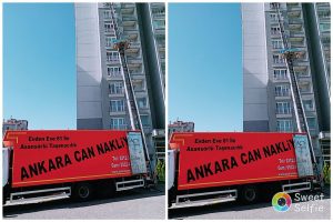 asansörlü nakliye aracımız